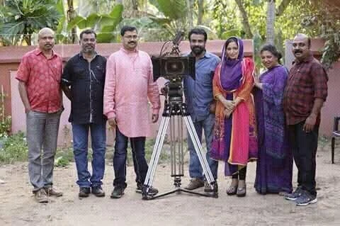 A moment from a film launch
