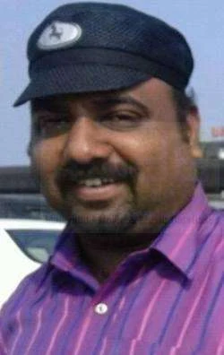 Vyasan Sajeev wearing a cap